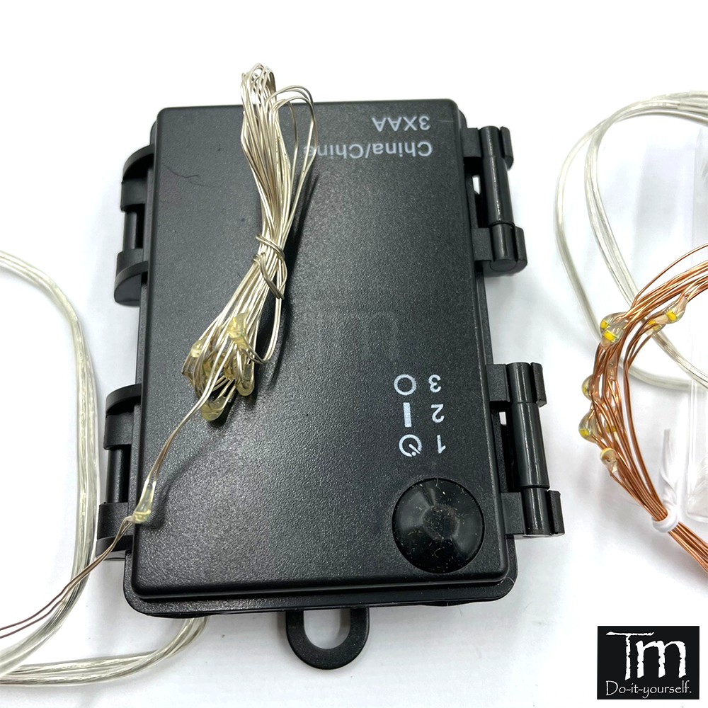 Dây LED Trang Trí Chạy Pin 3*1.5V