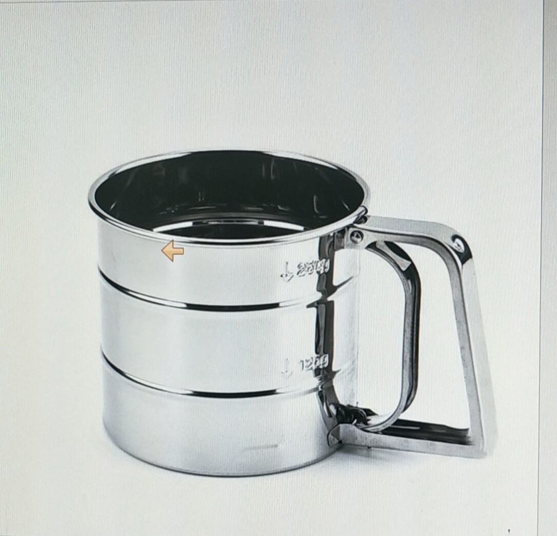 [HCM]Cốc LY DỤNG CỤ Rây Bột Inox