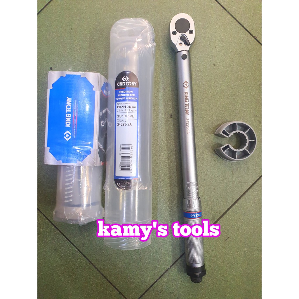Cần Siết Lực Kingtony 34323-2a 20-110Nm Đầu Vuông 3/8, Cần Xiết Lực, Cần Chỉnh Lực