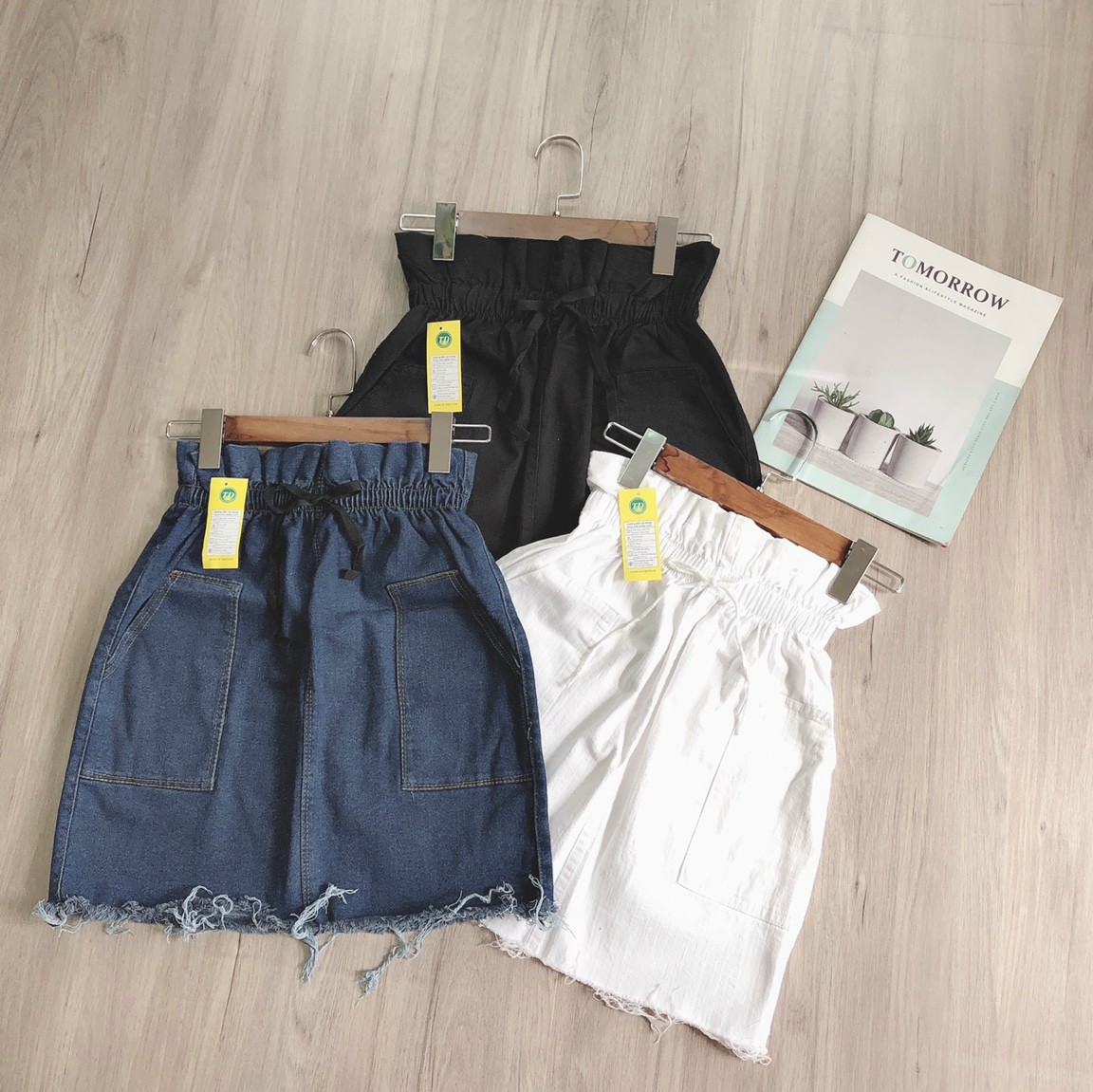 Chân Váy kaki Lưng Thun💖HÌNH THẬT💖Misol Boutiques