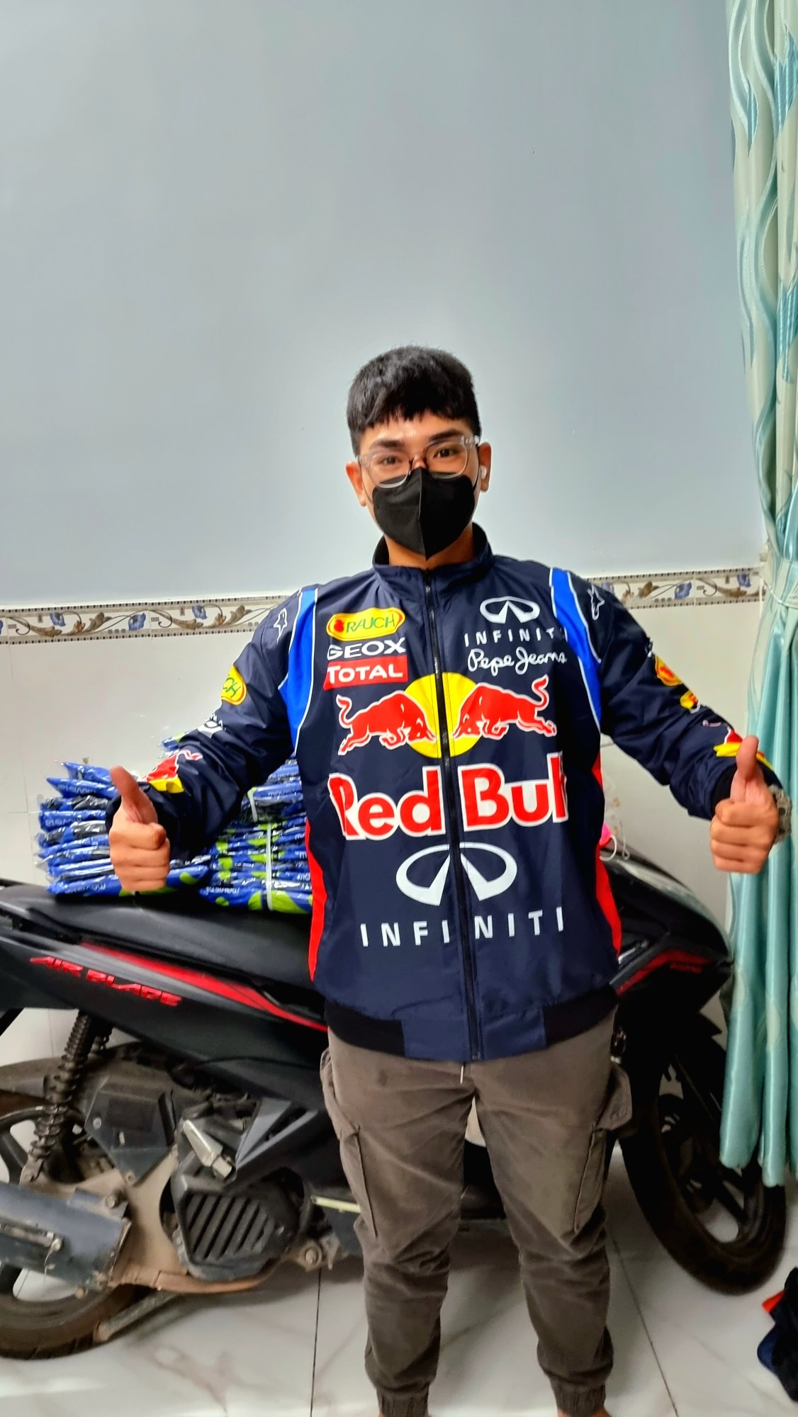 [SIÊU SALE GIỮA THÁNG+HOÀN TIỀN MAX 6%] Áo Khoác RedBull