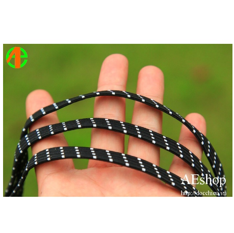 Dây chun chằng đồ xe đạp 3 in 1 2 móc nhựa