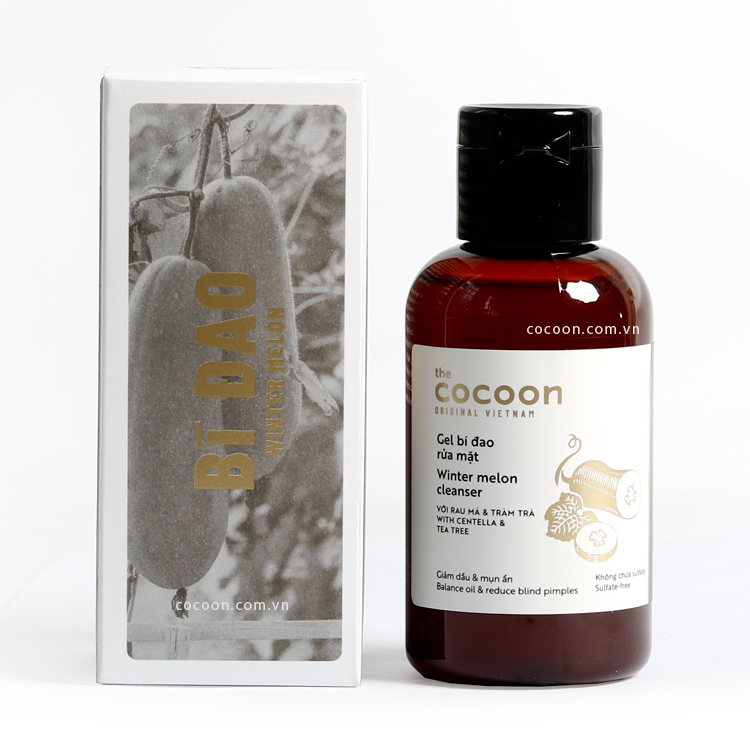 [HCM]Gel bí đao rửa mặt cocoon 140ml Tặng 1 son