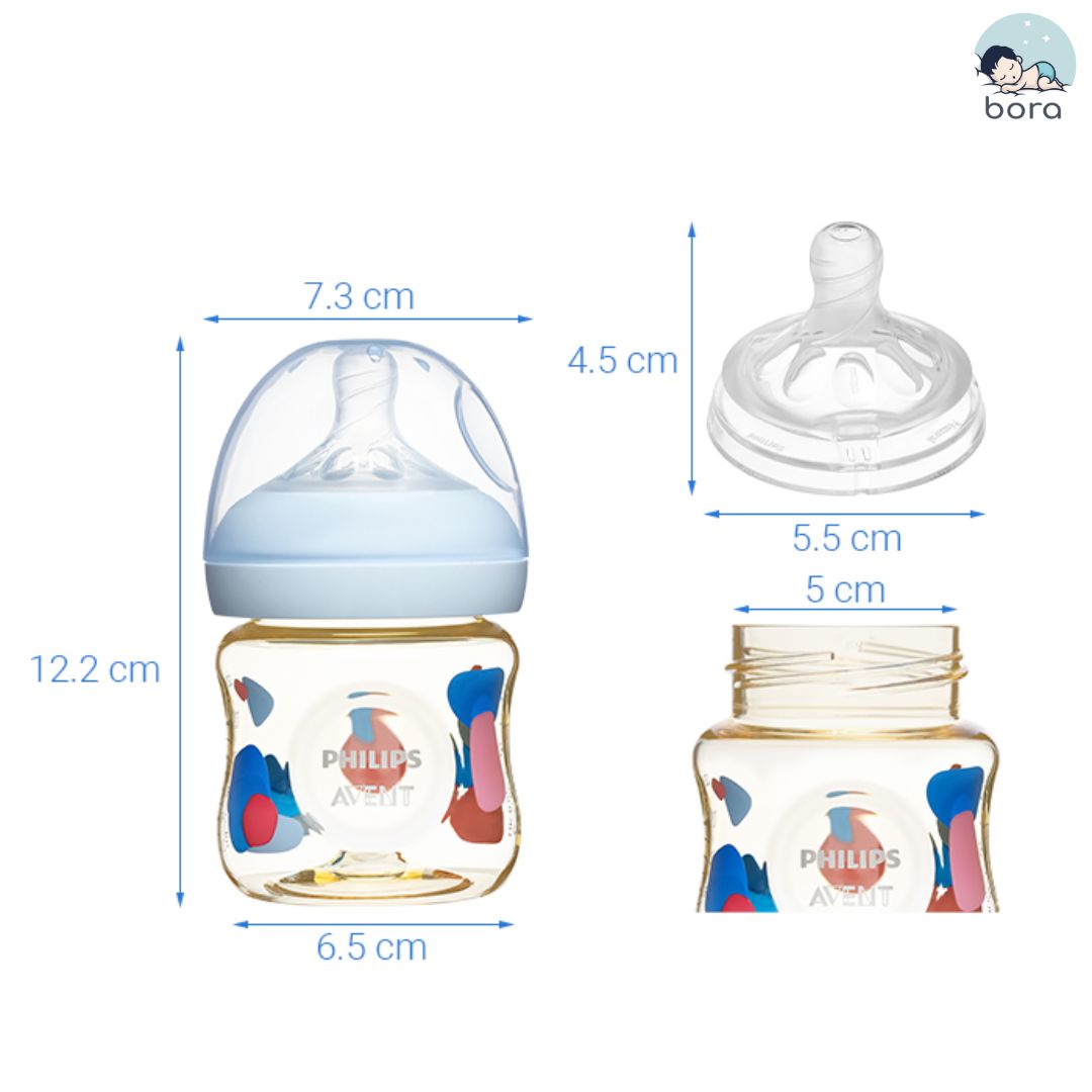 AV natural PPSU milk bottle 125ml 260ml 330ml [select 0-y Knob] [guaranteed 100%]