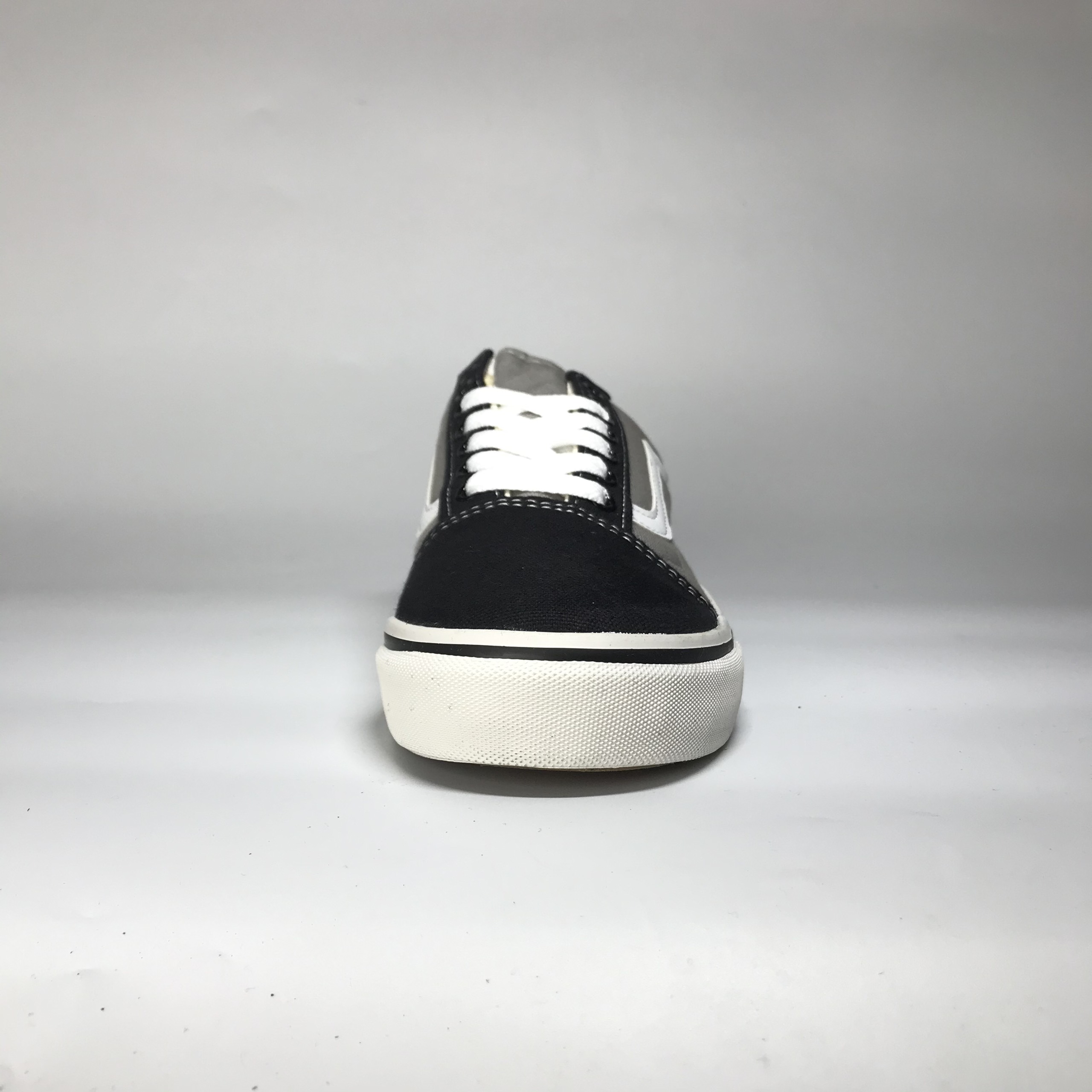 Giày Vans Old Skool Xám Đen Grey Black Full Box
