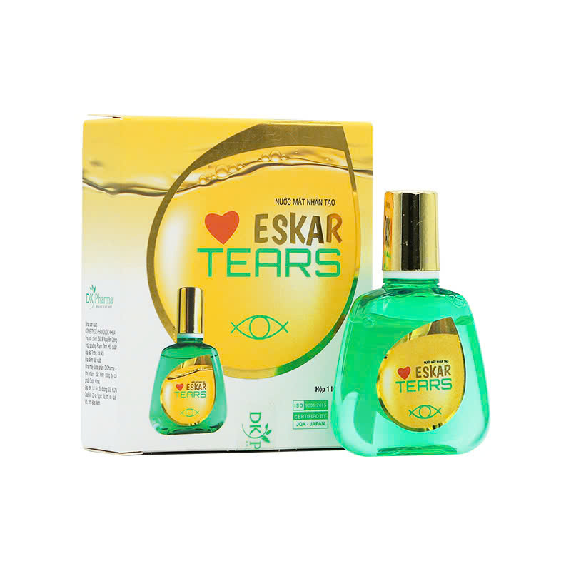 Dung dịch nhỏ mắt Eskar lọ 15ml.