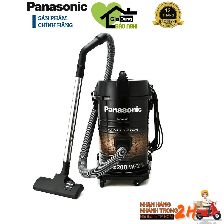 [HCM][Trả góp 0%]Máy hút bụi Panasonic MC-YL635 - hàng chính hãng