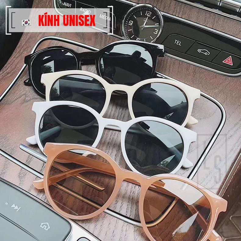 Kính hàn quốc unisex - kính gọng giả gỗ hottrend
