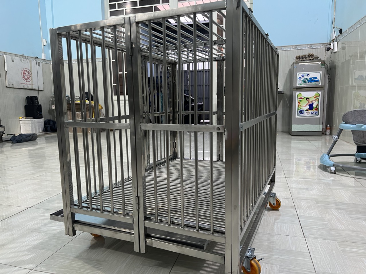 Chuồng Chó Inox