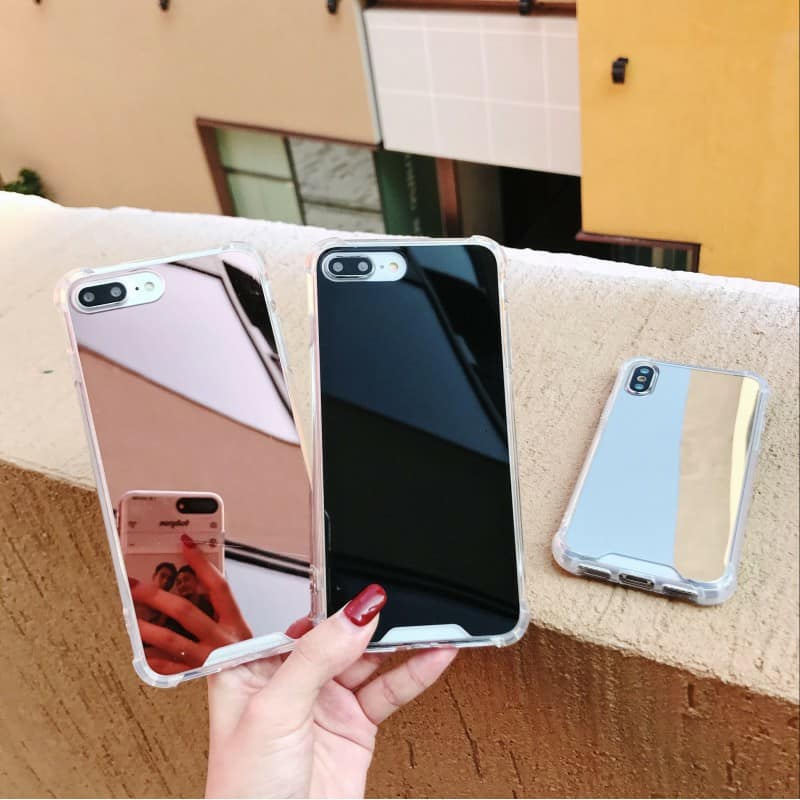 Ốp Lưng Iphone Tráng Gương Chống Shock