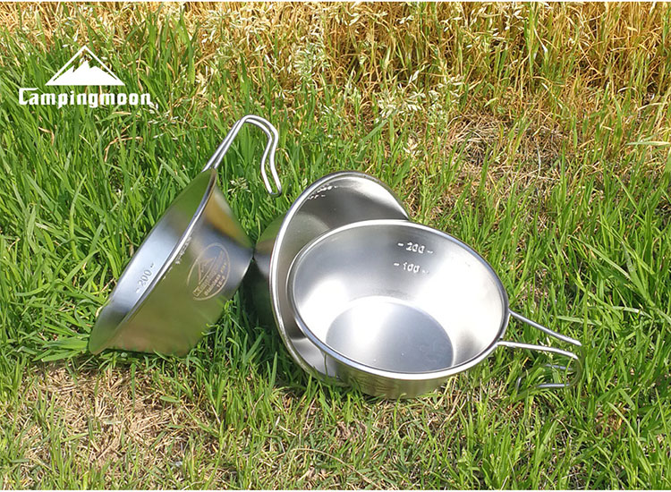 Bát ăn dã ngoại inox Campingmoon S220