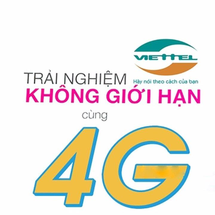 Sim 4G Viettel 4Gb tháng D500 Siêu rẻ
