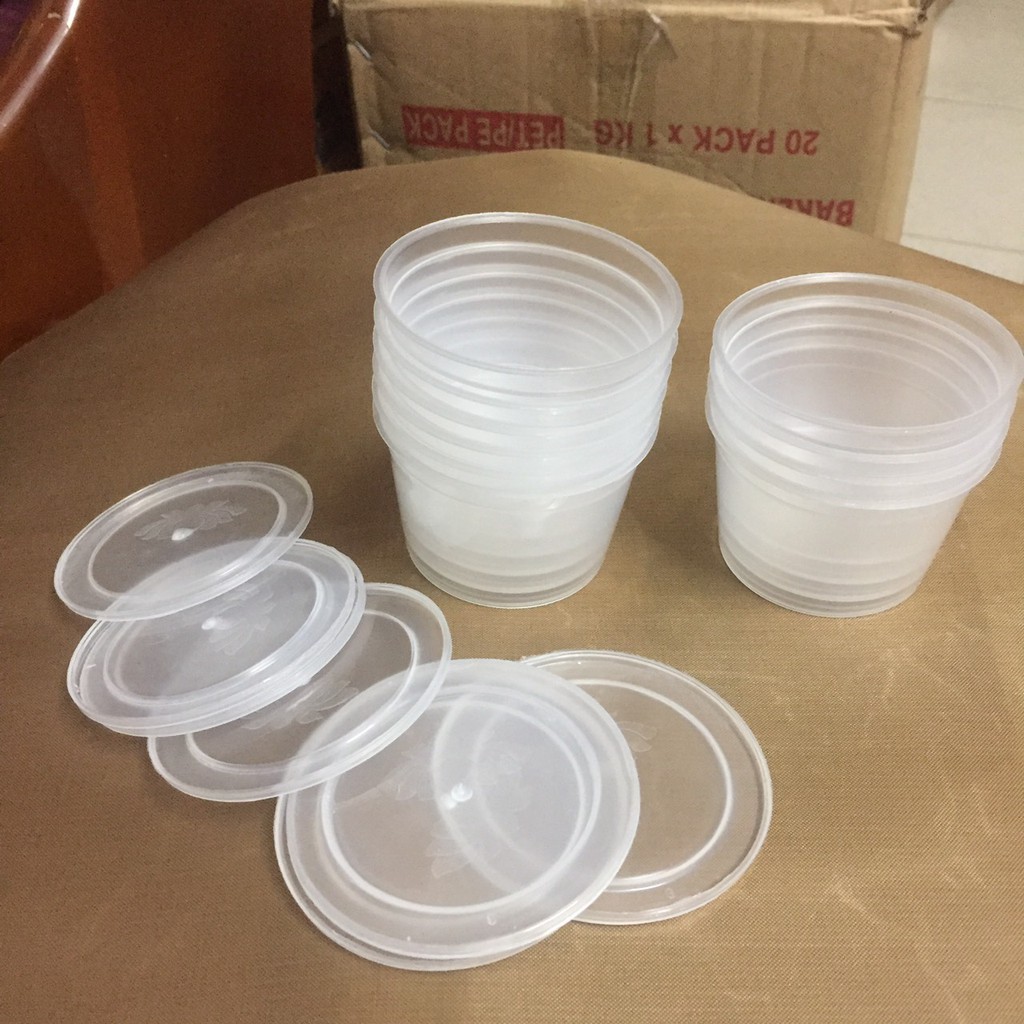 Cốc Caramen nhỏ cao 3.5cm ( Túi 10 Chiếc)