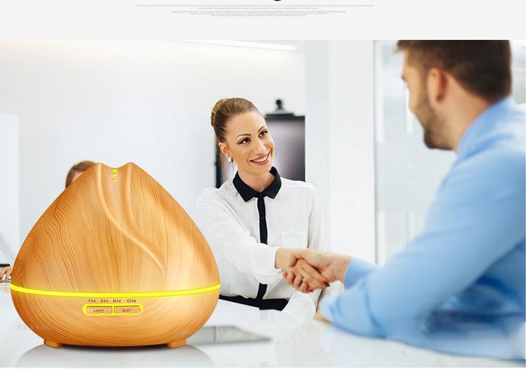 Máy Xông Tinh Dầu Tảo Ẩm Khuếch Tán Đuổi Muỗi Và Côn Trùng Bằng Tinh Dầu Điều Hòa Nhiệt Độ Phòng Phù Hợp Cho Phòng Kín Hình Búp Sen 400 Ml