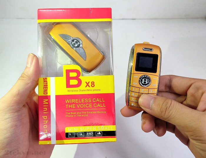 [HCM][ĐỘC VÀ LẠ] Điện Thoại Mini X8 điện thoại mini siêu nhỏ V8 điện thoại 2 sim điện thoại học sinh