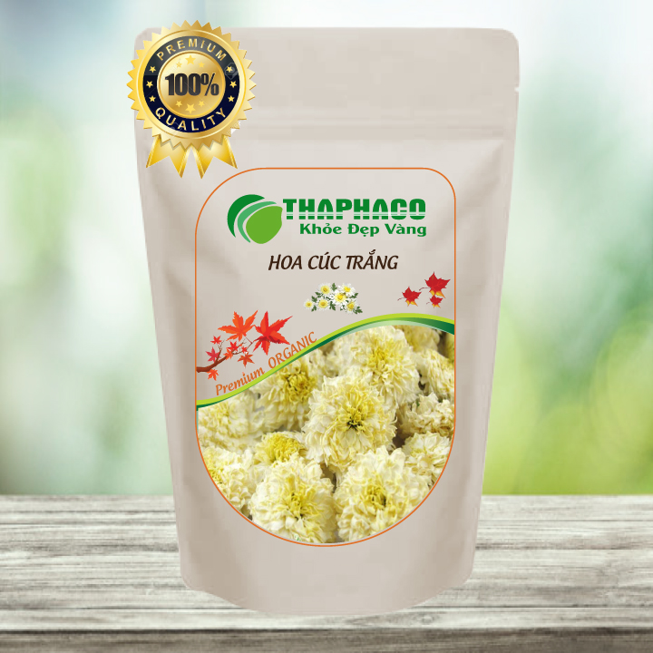 [HCM] Hoa Cúc Trắng (white chrysanthemum) 100g Sấy Khô Thaphaco