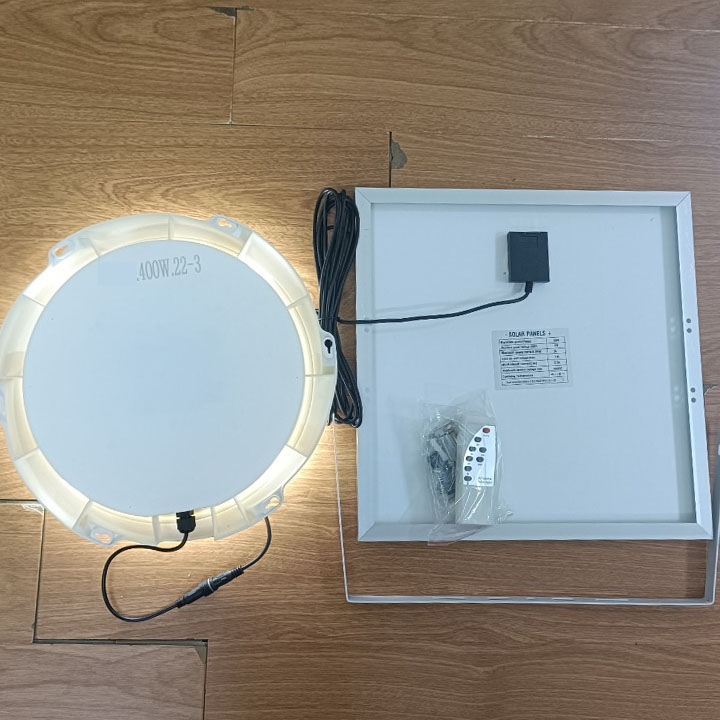 Đèn năng lượng mặt trời Ốp Trần 400W