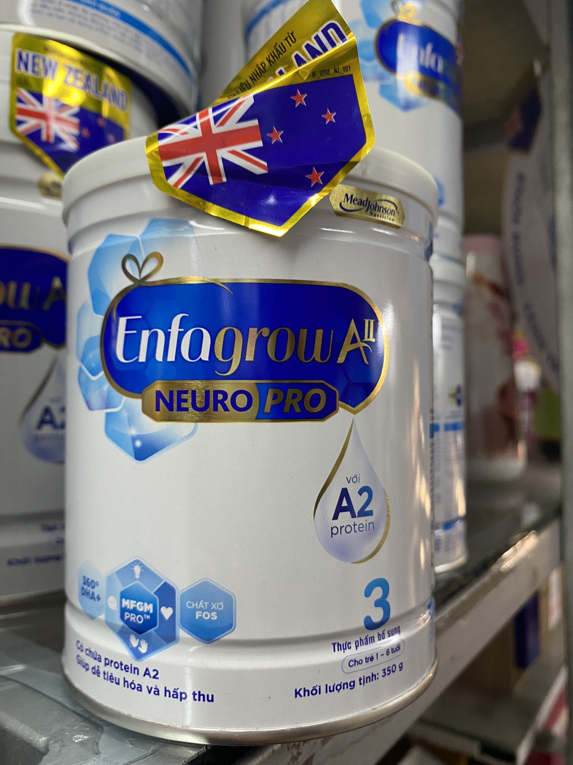 Sữa Bột Enfagrow A+ A2 Neuro Pro số 3 350g