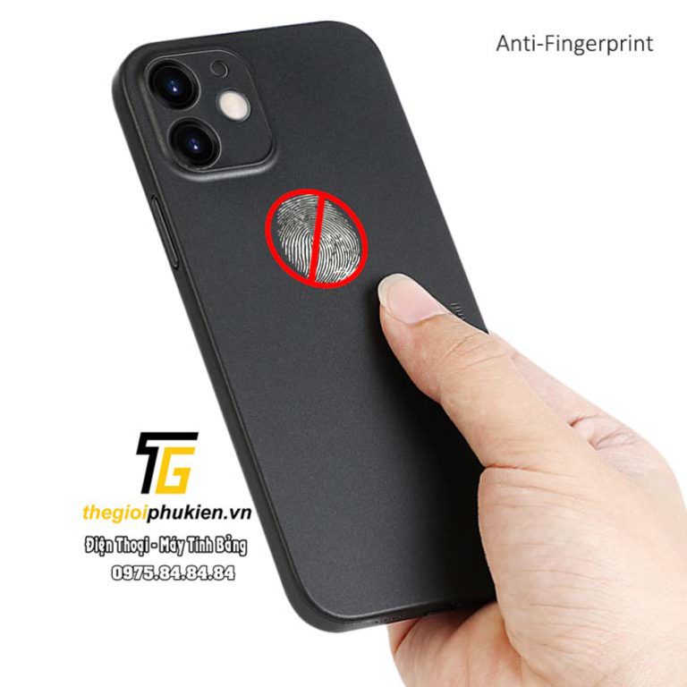 Ốp lưng lụa siêu mỏng 0.3mm iPhone 12, 12 Mini chính hãng Memumi