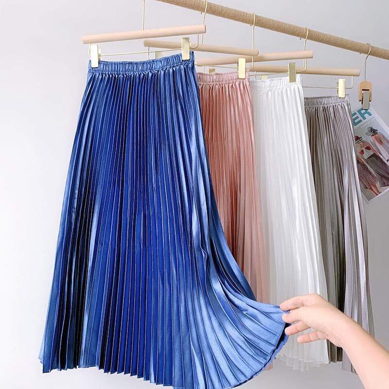 Váy dập ly ánh kim nhiều màu AfterBefore