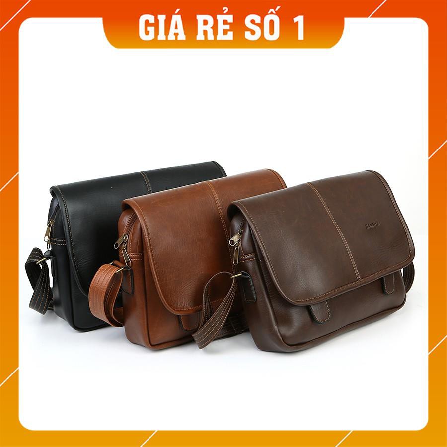 Cặp đeo chéo UNISEX cao cấp HANAMA DC290 -Túi Da