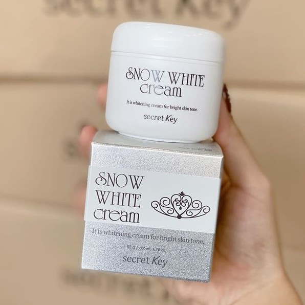 Kem Dưỡng Trắng Da Secret Key Snow White Cream