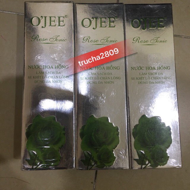 Nước hoa hồng ojee cho cac loai da
