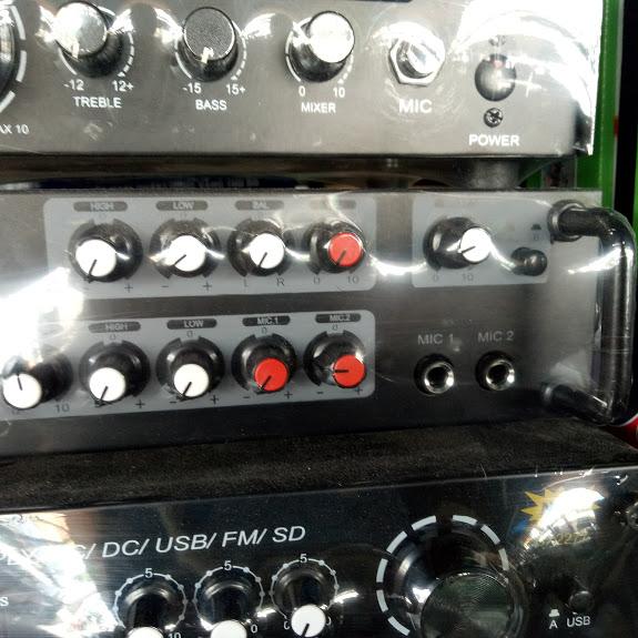 Amply Karaoke mini AC / DC 12V CALIFLOWER 888S