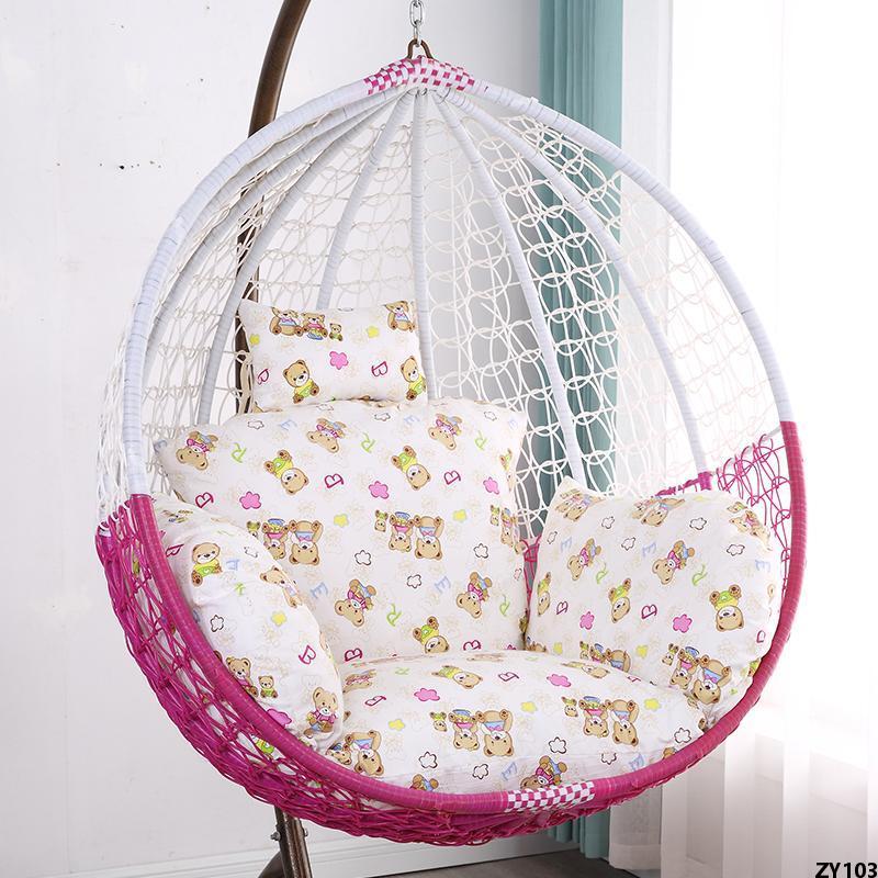 Ghế treo, đệm xích đu, đệm ghế treo đơn, đệm nôi, dây leo dày, có thể treo giỏ, đệm tích hợp tháo và giặt tổ chim