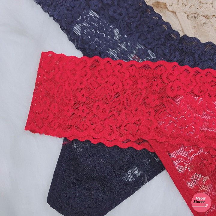 Combo 4 Quần Lót Lọt Khe Ren Sexy