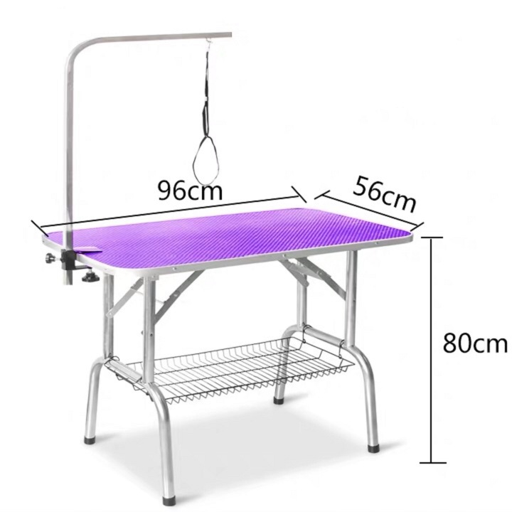 Bàn spa cắt tỉa thú cưng - Bàn grooming (96*55*80cm)