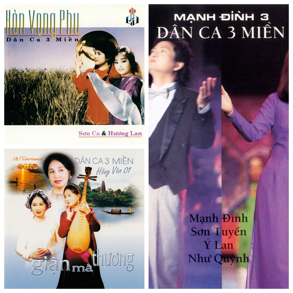 [MDCD] Bộ 3 Đĩa CD Tuyệt Phẩm Dân Ca 3 Miền