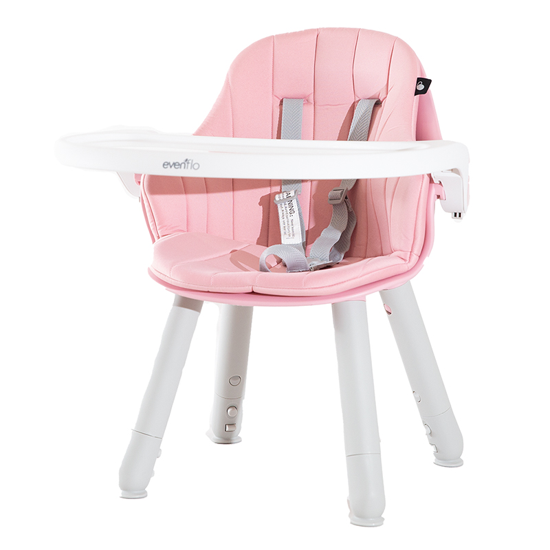 GHẾ ĂN DẶM EVENFLO PEANUT 3-IN-1 DEEP OCEAN / MISTY ROSE
