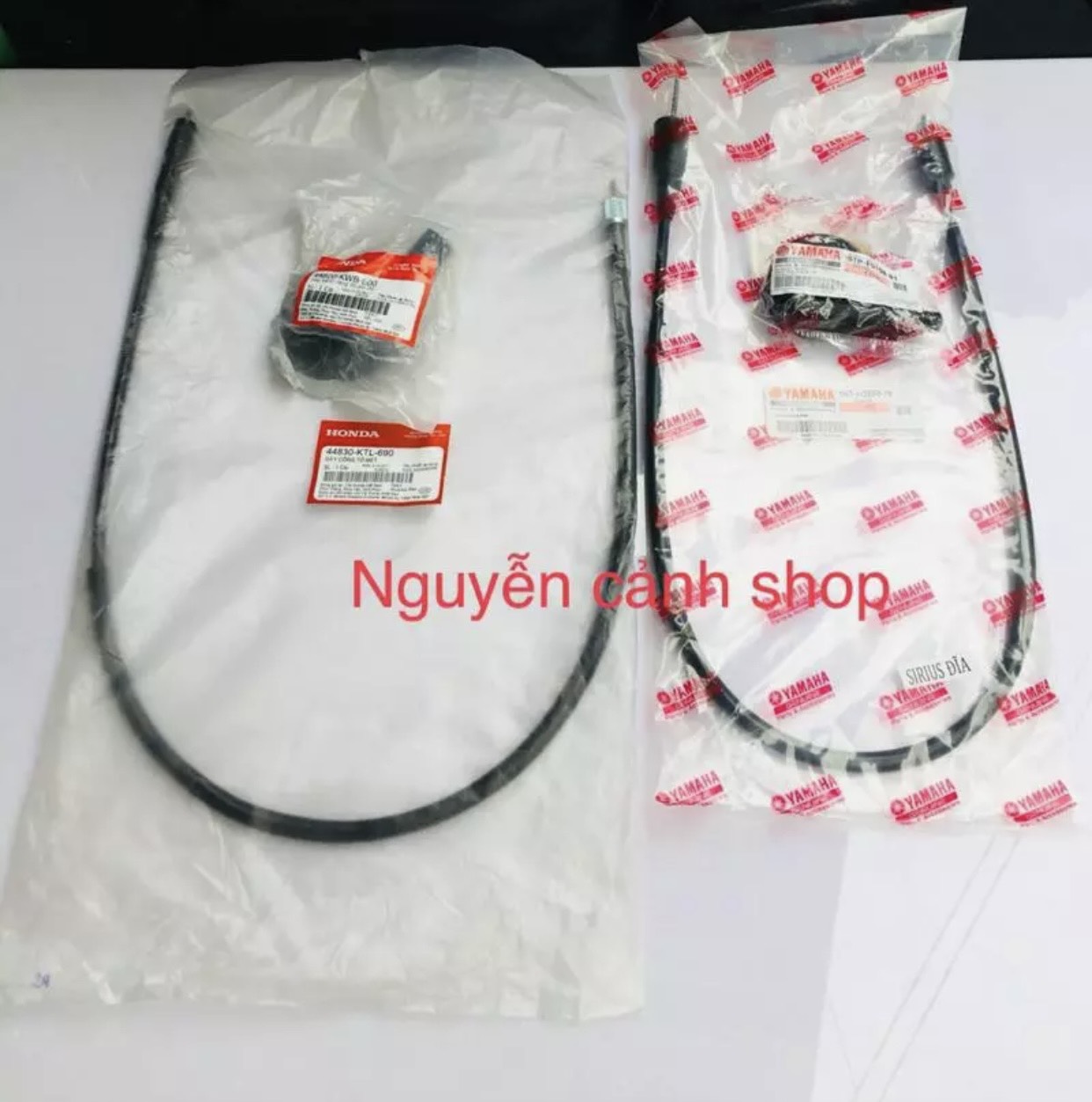 Dây đồng hồ +cốc đồng hồ xe wave S10 ,xe sirius ,exciter 135