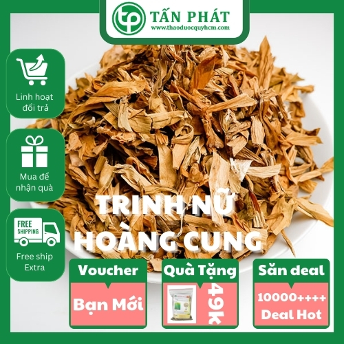 Trinh nữ hoàng cung khô 1kg - chuyên dùng để sắc nước uống để cải thiện sức khỏe phái nữ, giảm tình trạng un.g th.ư cổ tử cu.ng - Thảo Dược Tấn Phát