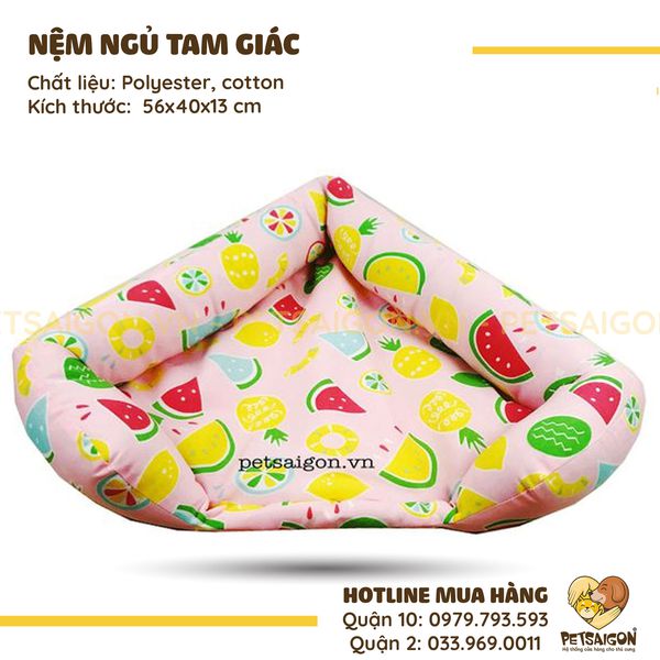 NỆM NGỦ TAM GIÁC CHO CHÓ MÈO