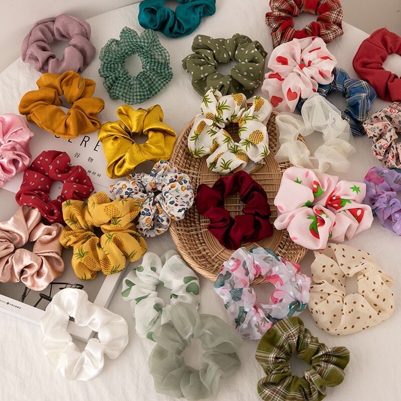 Dây cột tóc srunchies