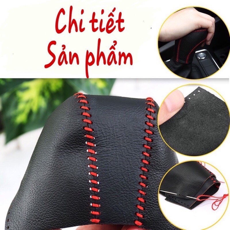 Bọc cần số phanh tay xe ô tô MITSUBISHI XPANDER SỐ SÀN