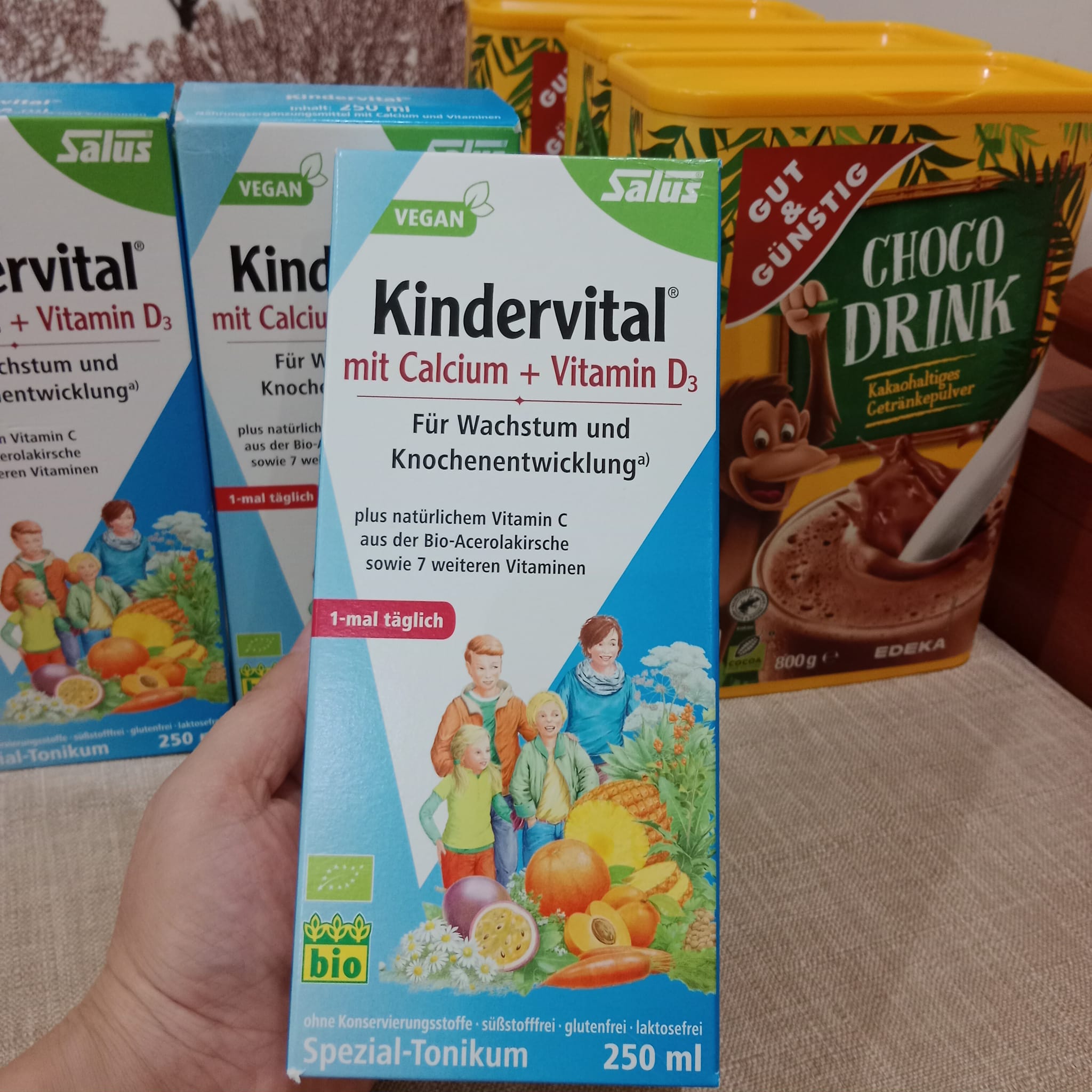Siro Kindervital Vitamin D3 Của Đức