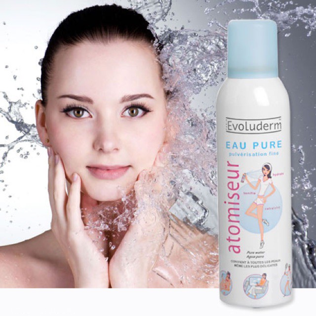 Xịt Khoáng Evoluderm Dưỡng Ẩm Cấp Nước & Làm Dịu Da