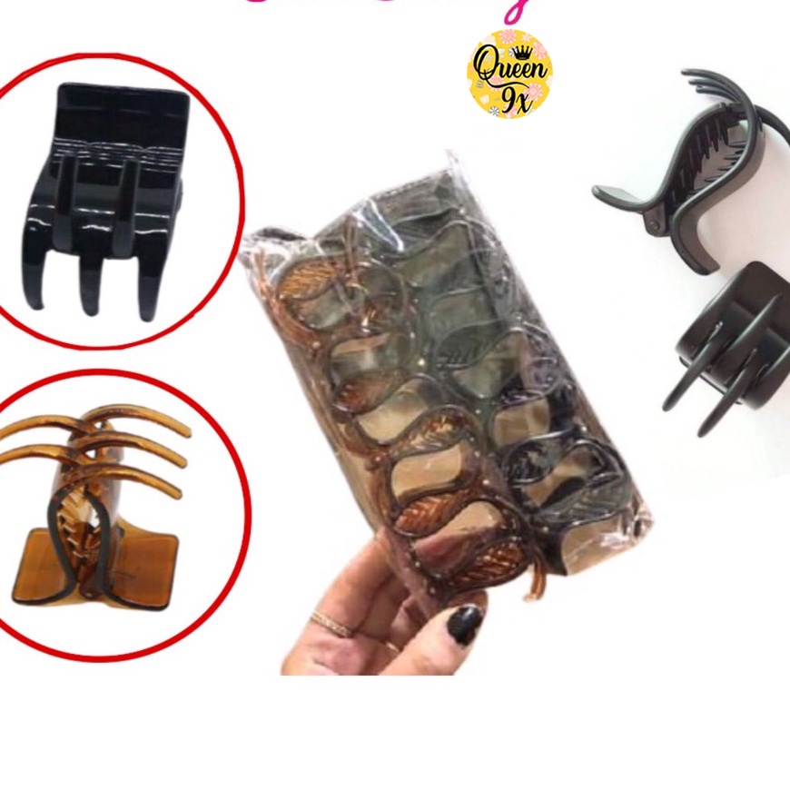 Kẹp Tóc Càng Cua 3 Răng Chắc Chắn