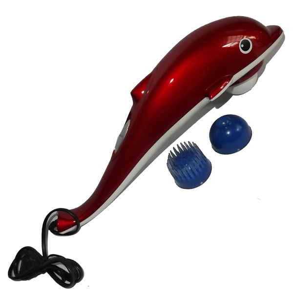 Máy massage cầm tay hình con cá heo 3 đầu