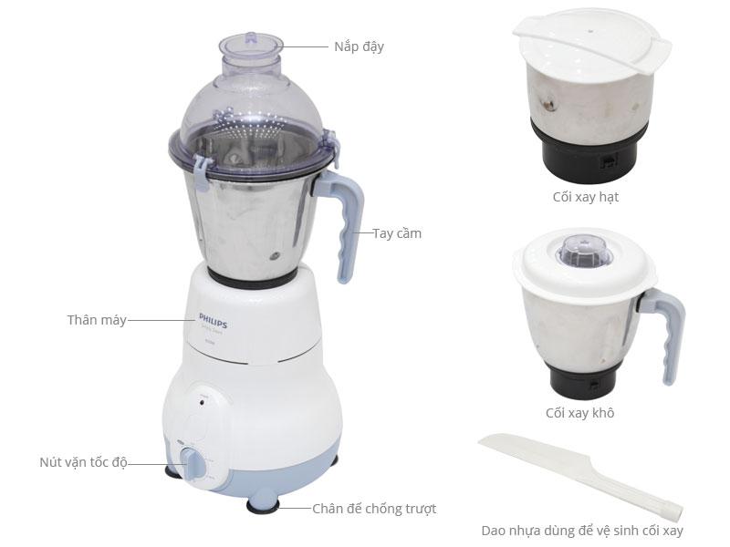 Máy xay đa năng Philips HL1643 - Hàng nhập khẩu