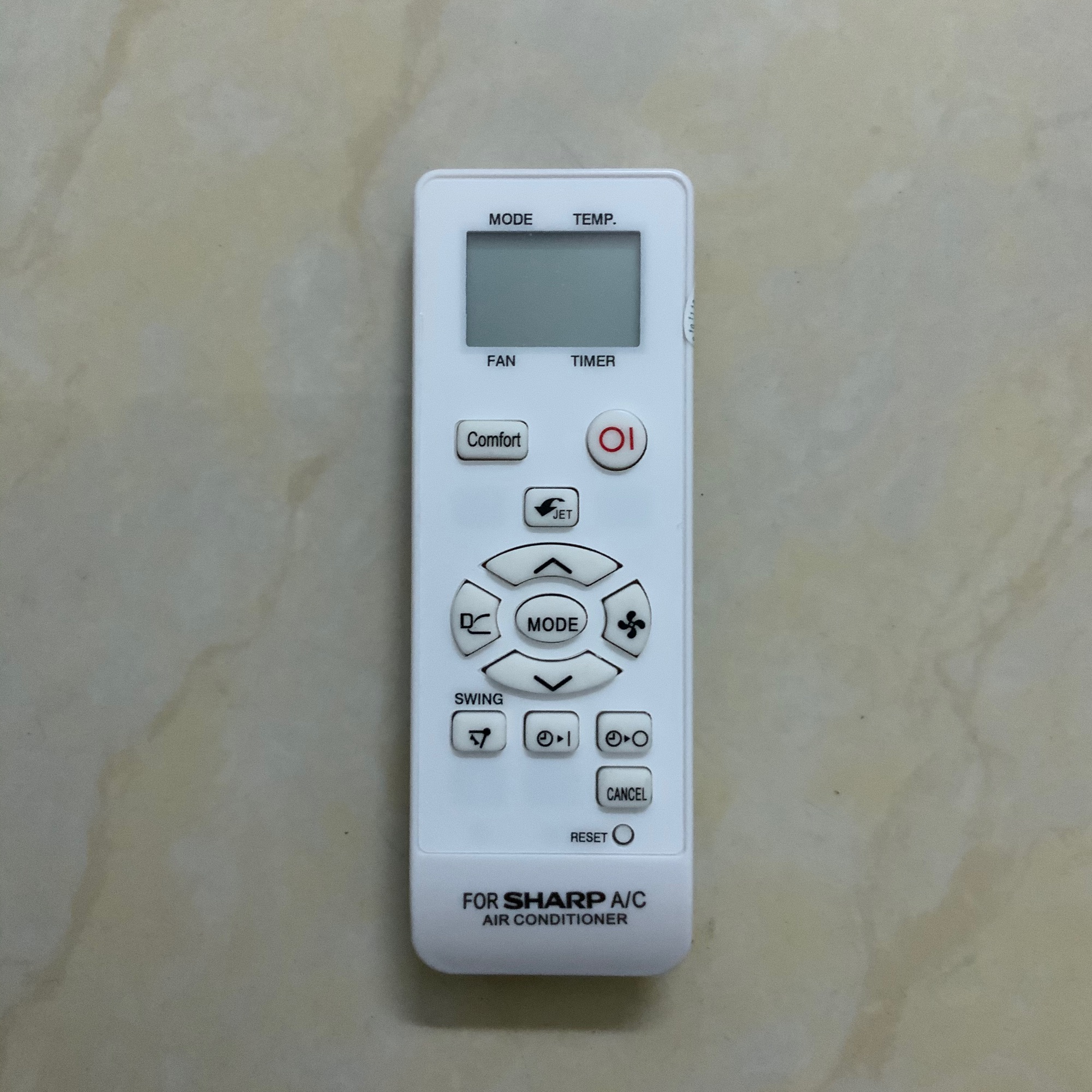 Điều khiển điều hoà Sharp (mẫu 4)