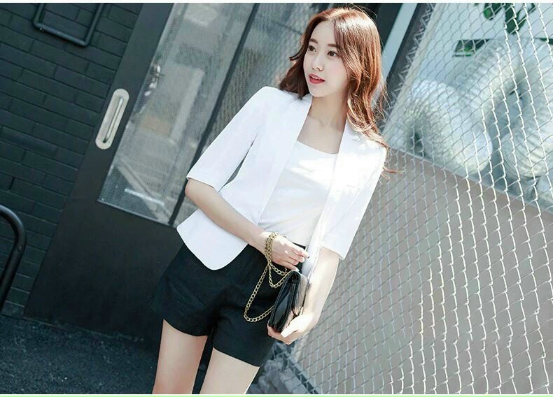 Áo vest nữ tay lửng cài khuy