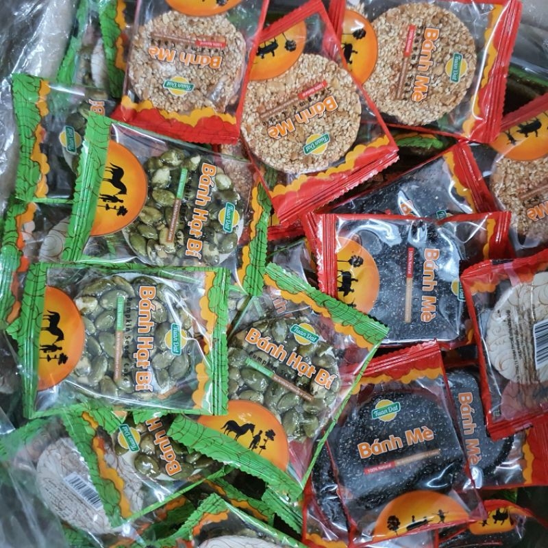 Bánh Mè Trắng + Đen 500G