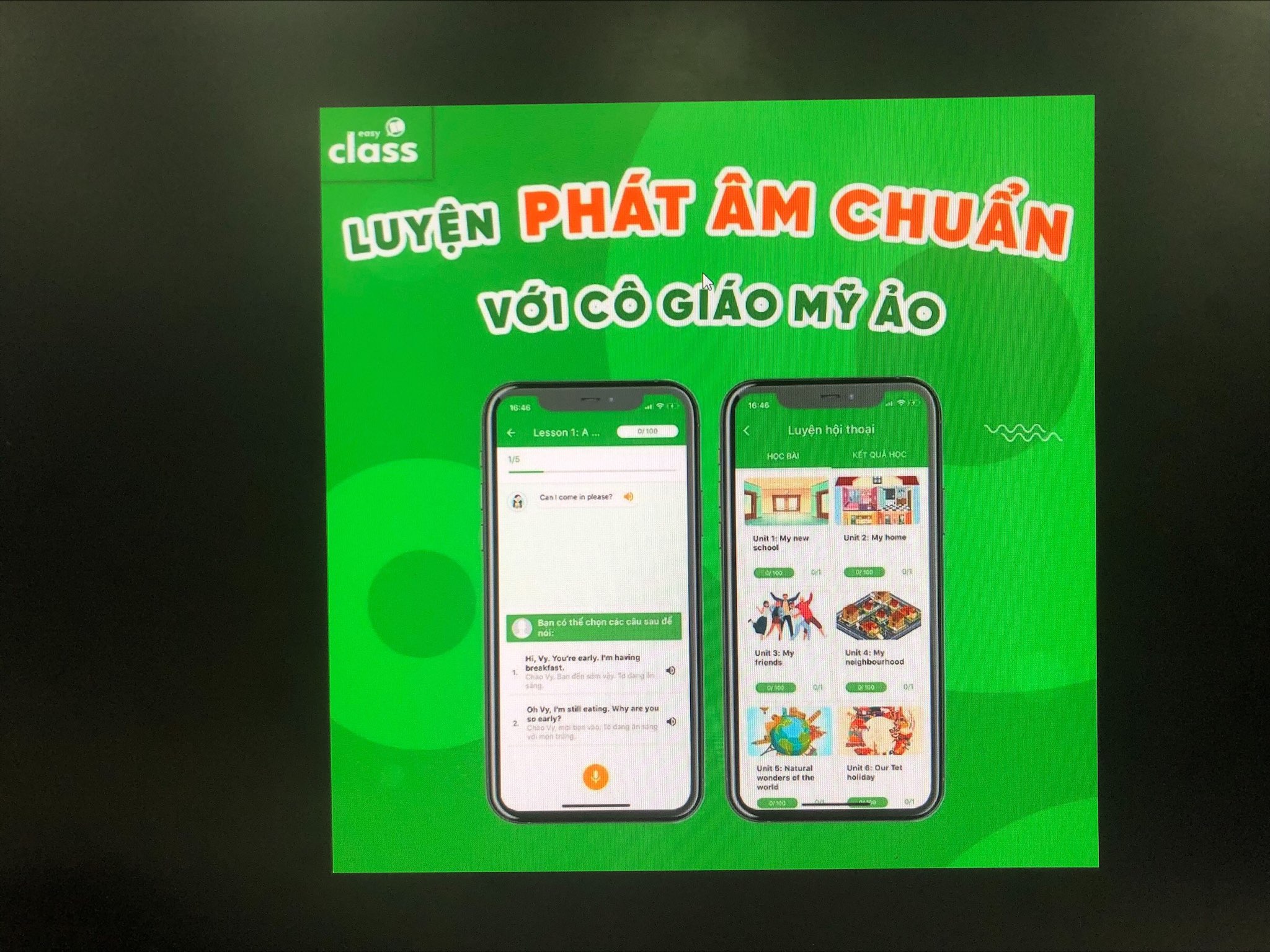 Thẻ học tiếng anh trọn đời Easy Class