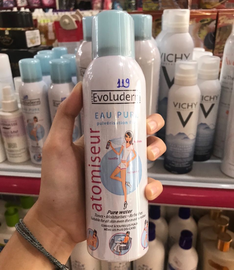 [Freeship Mỹ Phẩm Chính Hãng] Xịt Khoáng Evoluderm Cấp Nước Cho Da 150ml Và 400ml