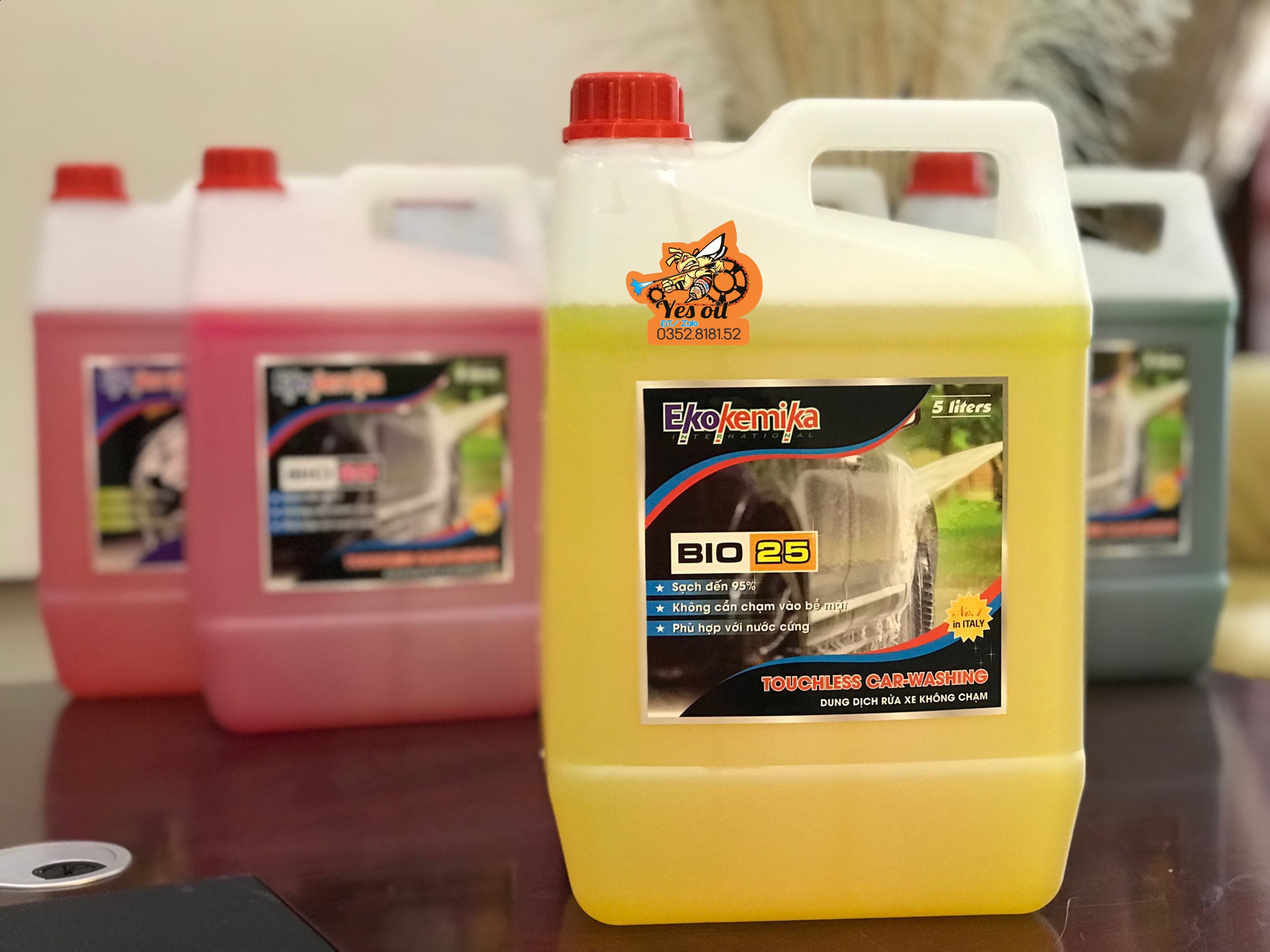 [HCM]Dung dịch rửa xe không chạm BIO25 5Lit
