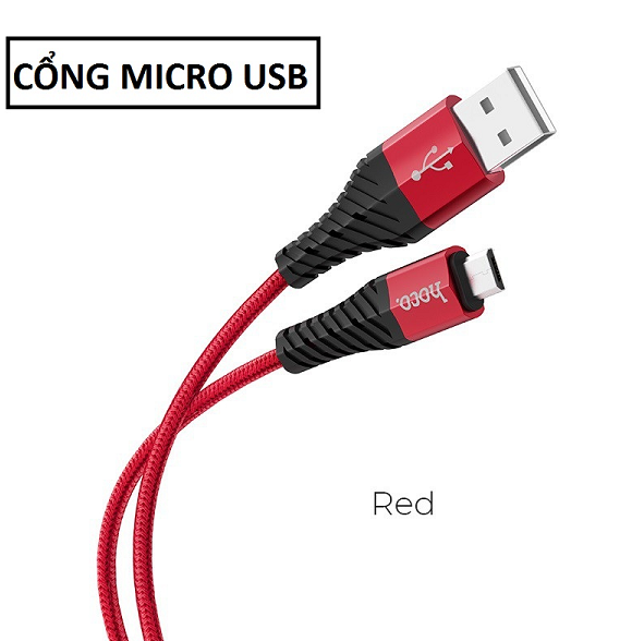 [HCM](cam kết giao chuẩn  ) Dây  Sạc cáp sạc  dù lõi đồng  Hoco X38  loại tốt Type-C   micro 2.4A 1m - cap sac - dây sac  - sam sung - Type-C - day sac đa năng